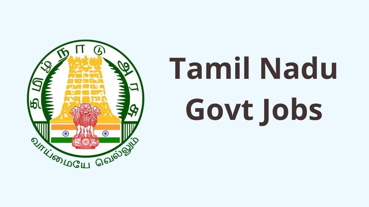 latest tn govt jobs 2024 