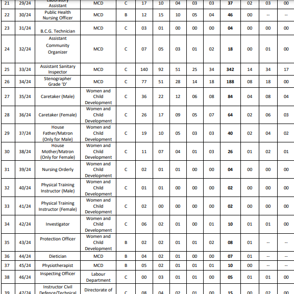 DSSSB Advt 5 2024 part 2