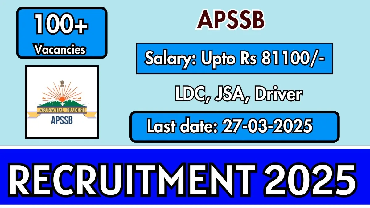 apssb-ldc-jsa-driver-recruitment-2025-apply-online-for-129-posts