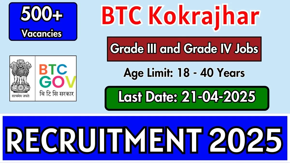 btc-kokrajhar-grade-iii-and-grade-iv-recruitment-2025-apply-online-for-569-lda-peon-ju-