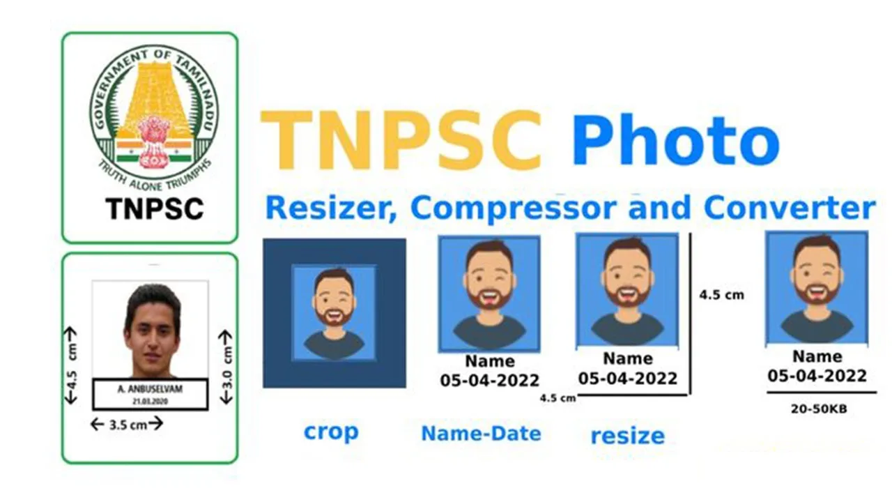 tnpsc photo and signature size converter online