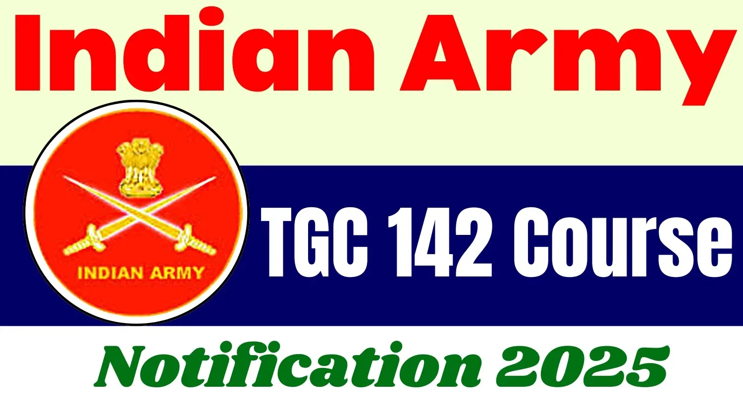 Indian-Army-TGC-142-Notification-2025