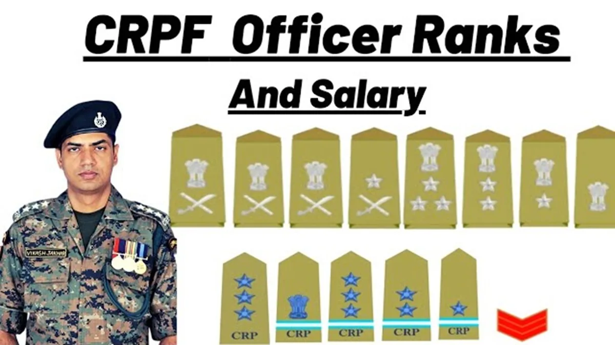 CRPF Officer Ranks and Salary CRPF Officer Ranks and Salary