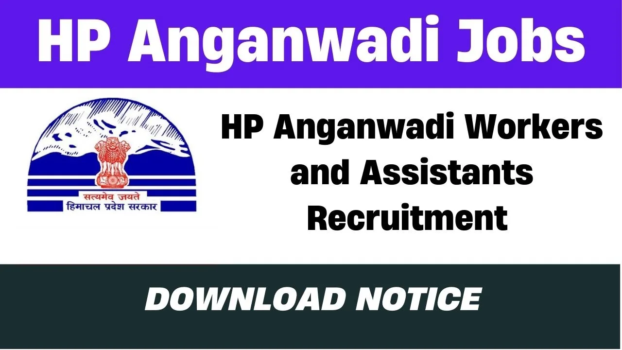 HP Anganwadi Recruitment