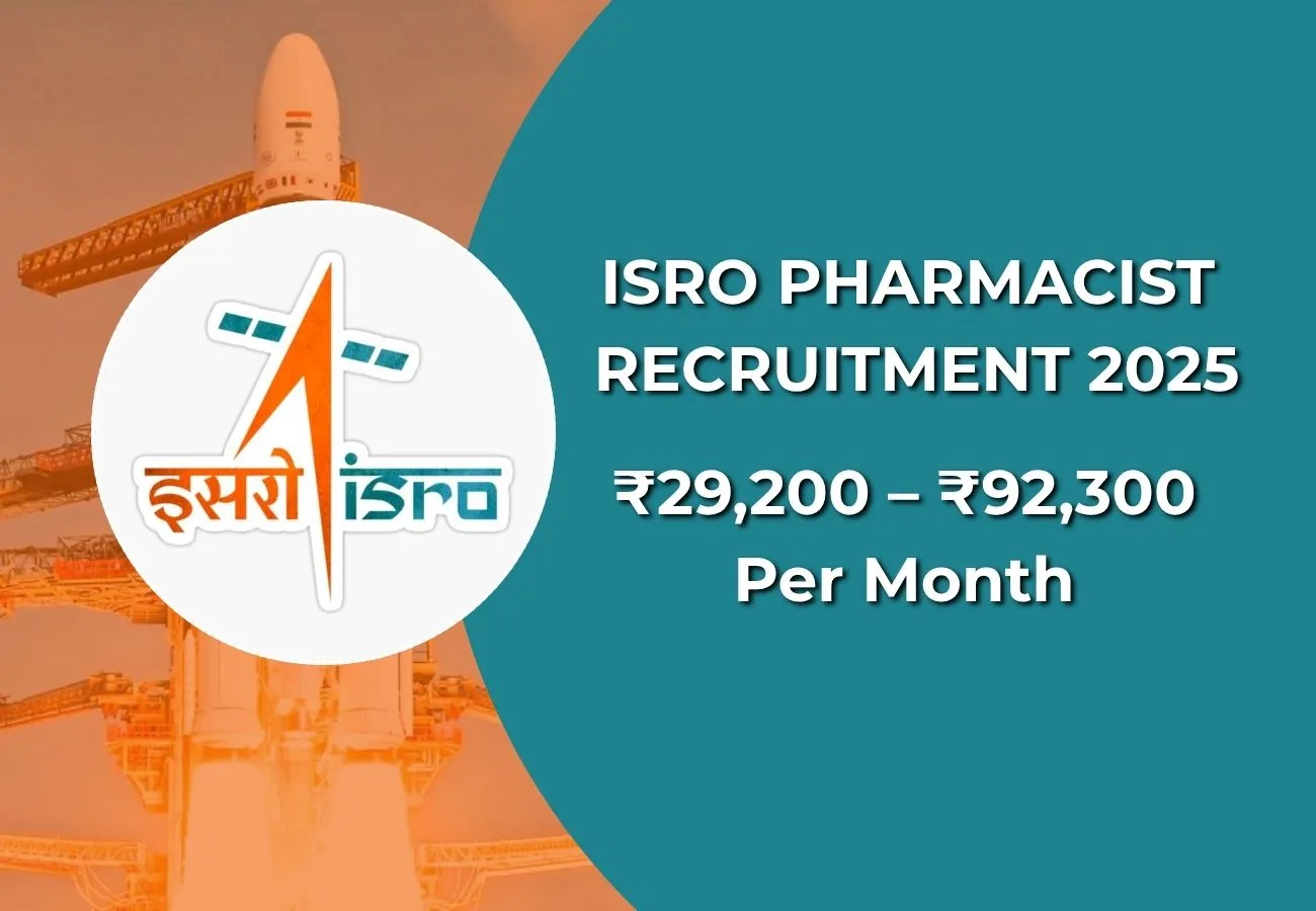 isro pharmacist vacancy 2025