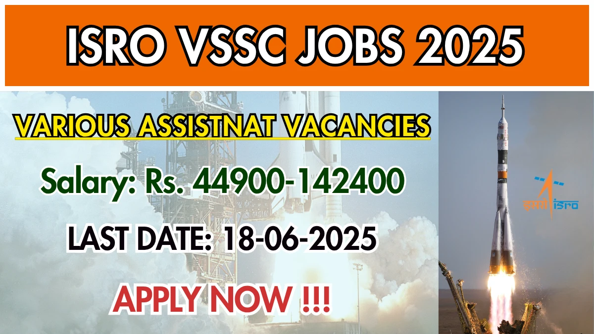isro-vssc-recruitment-2025-apply-online-for-83-technical-assistant-library-assistant-an-