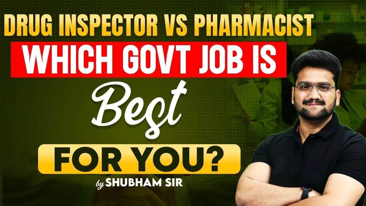 Drug Inspector vs Pharmacist