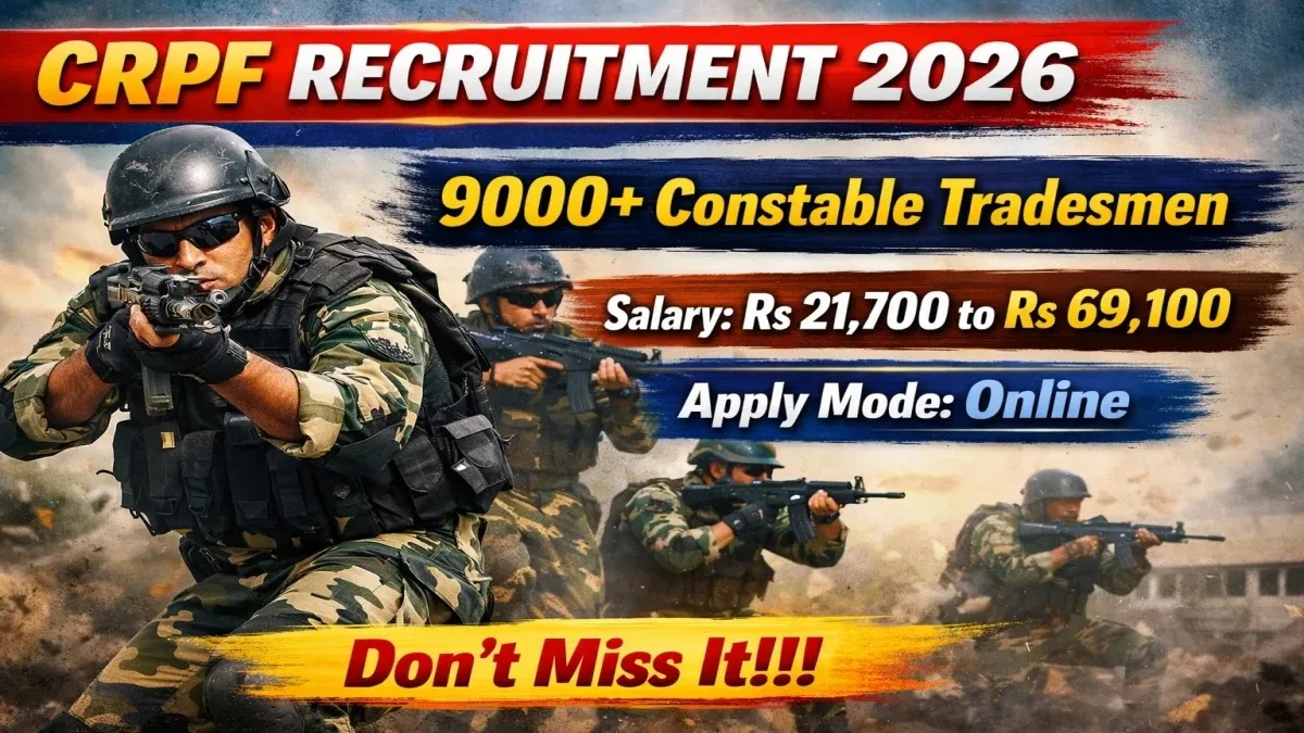 crpf-constable-tradesmen-recruitment-2026-notification-out-apply-online-for-9195