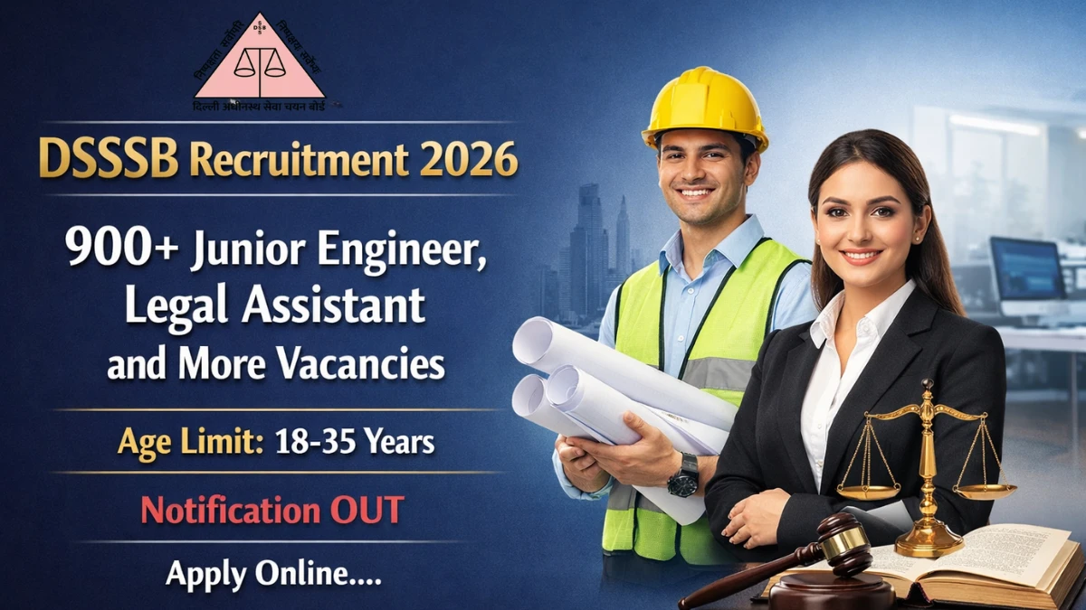 dsssb-recruitment-2026-apply-online-for-911-junior-engineer-legal-assistant-and-more-0