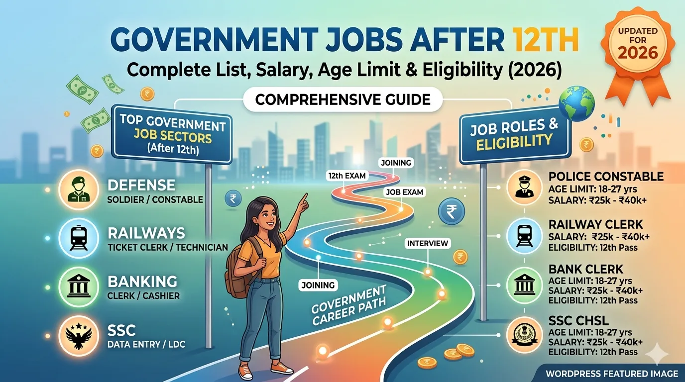 Government Jobs After 12th