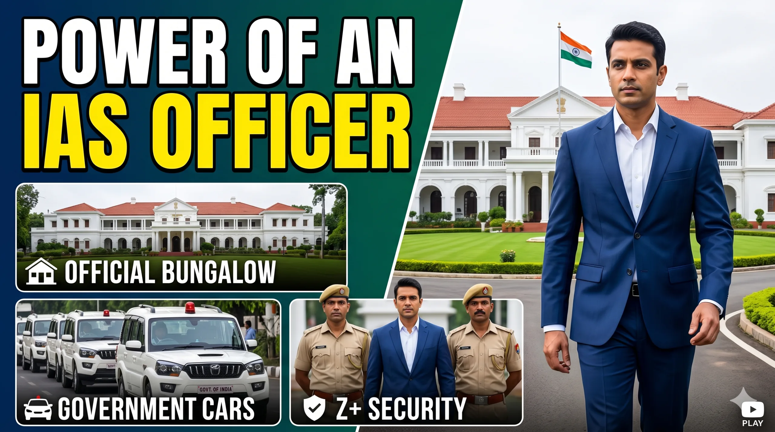 The Power of an IAS Officer Bunglow, Cars, and Security