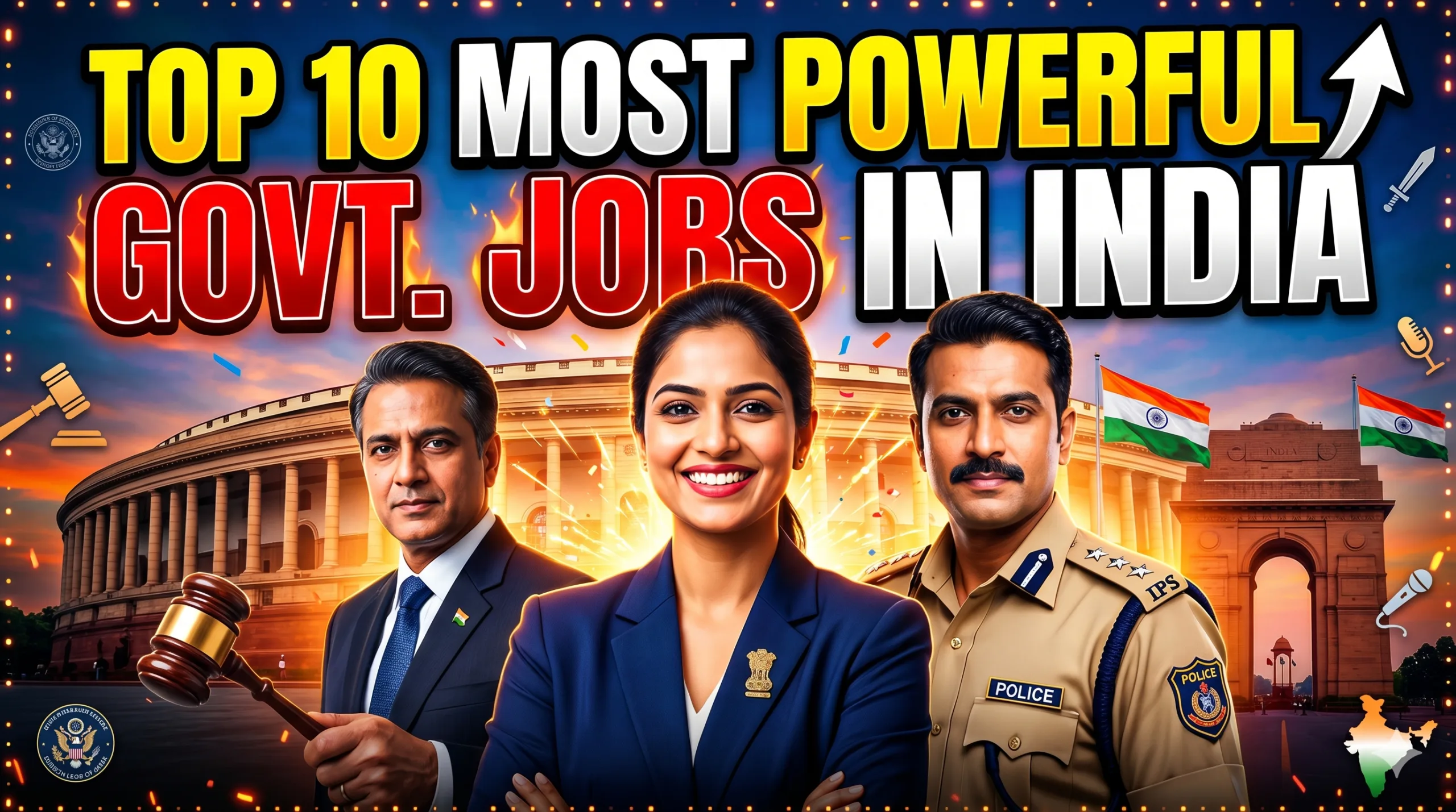 Top 10 Most Powerful Government Jobs in India
